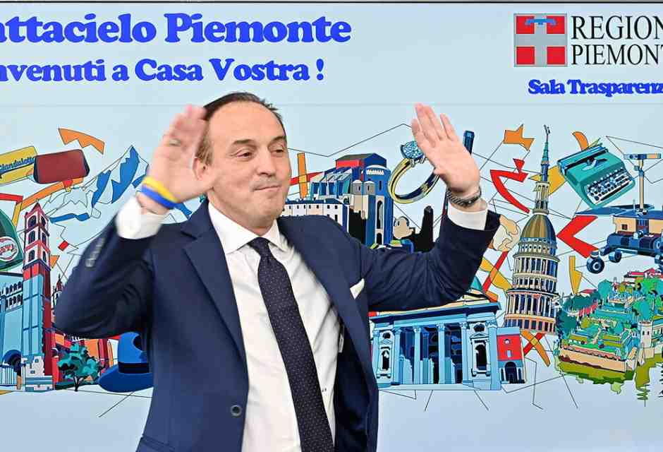 Alberto Cirio (Ansa)
