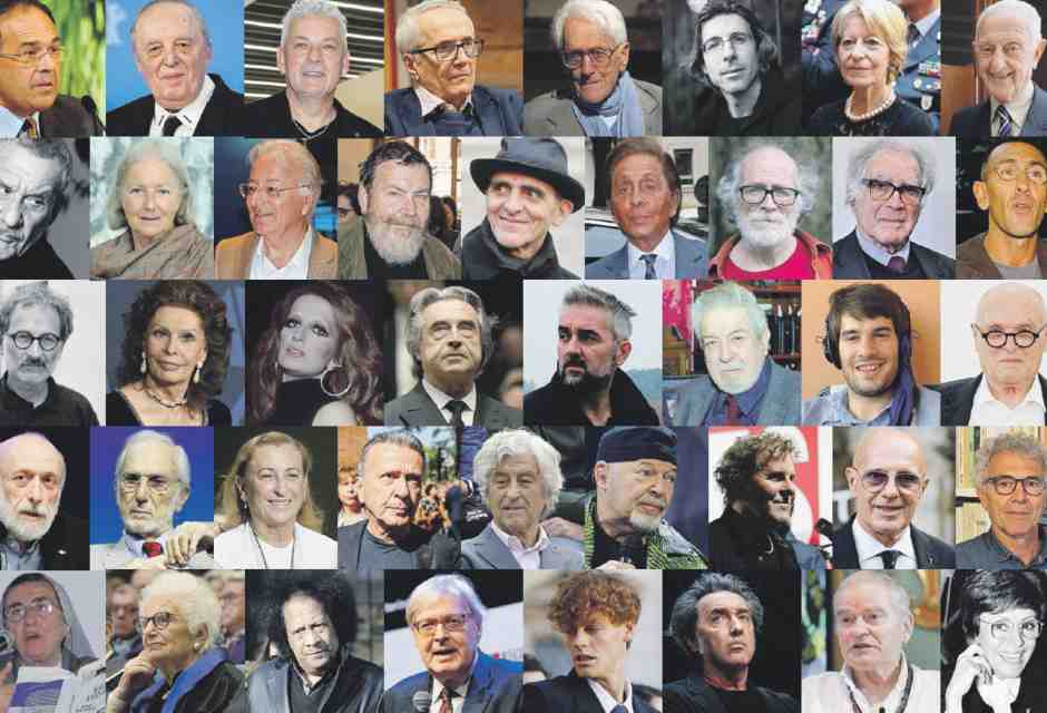 La grandezza italiana. Un girotondo tra i grandi d'Italia
