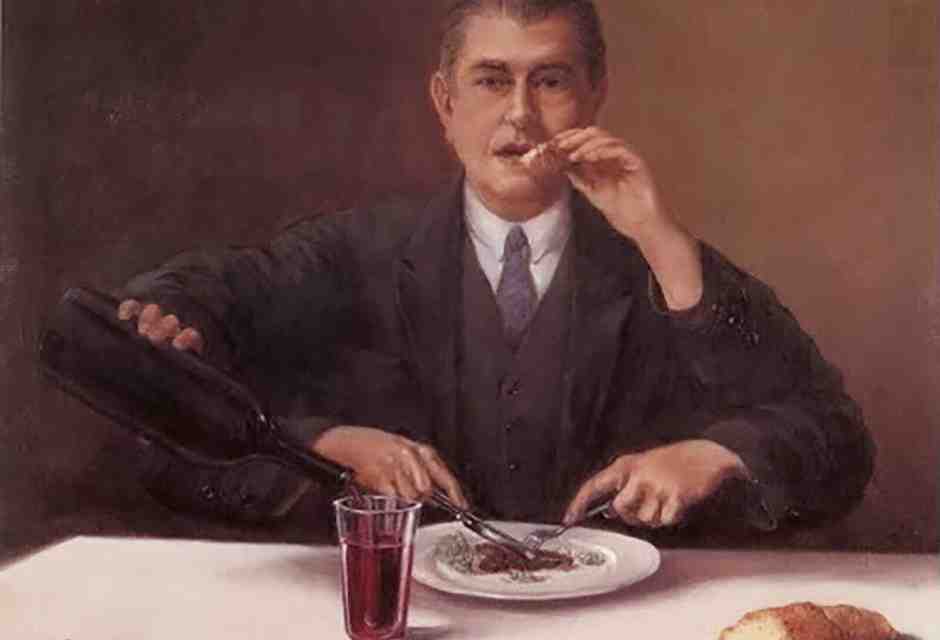"Il mago", quadro di Rene Magritte