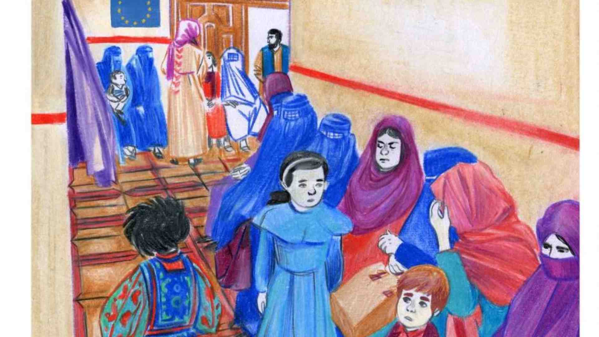 Immagine di Curarsi in Afghanistan, il fumetto di Emergency