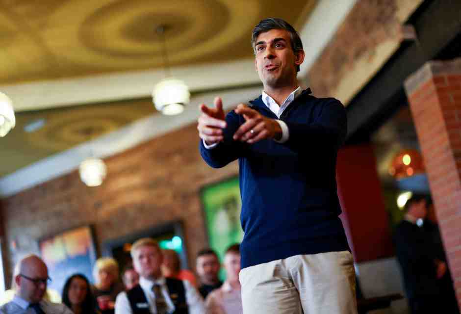 &nbsp;Rishi Sunak - foto via Getty Images