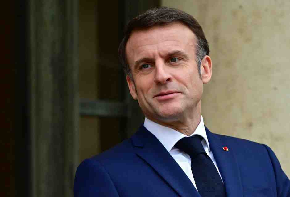 &nbsp;Emmanuel Macron - foto Getty images