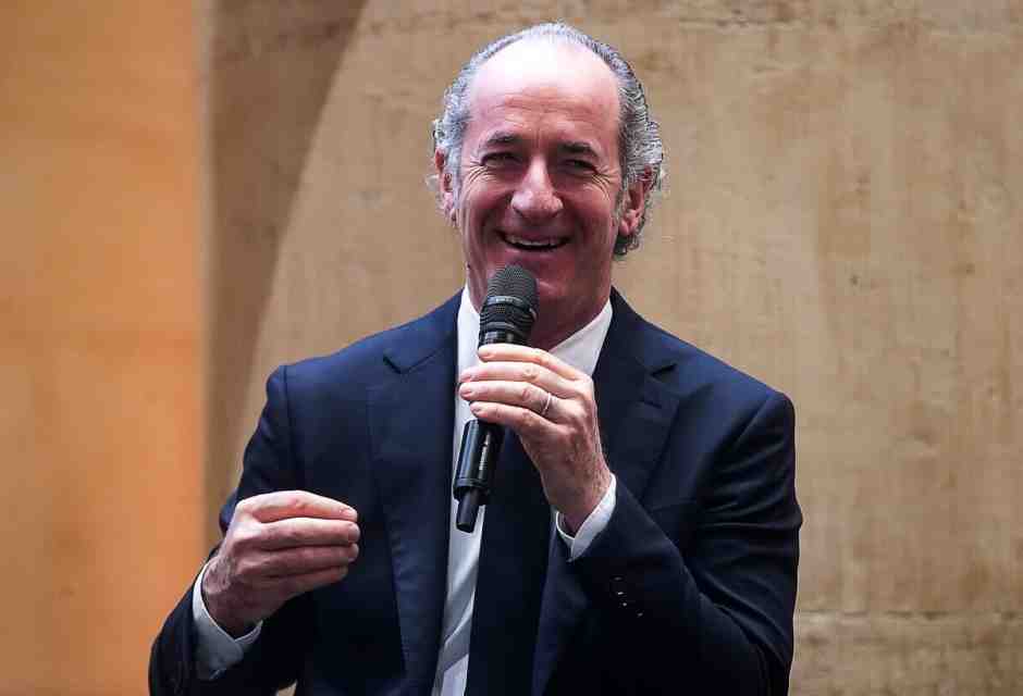 Luca Zaia - foto Ansa