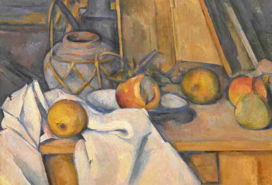 Fruits et Pot de Gingembre. Paul C&eacute;zanne (foto Ansa)