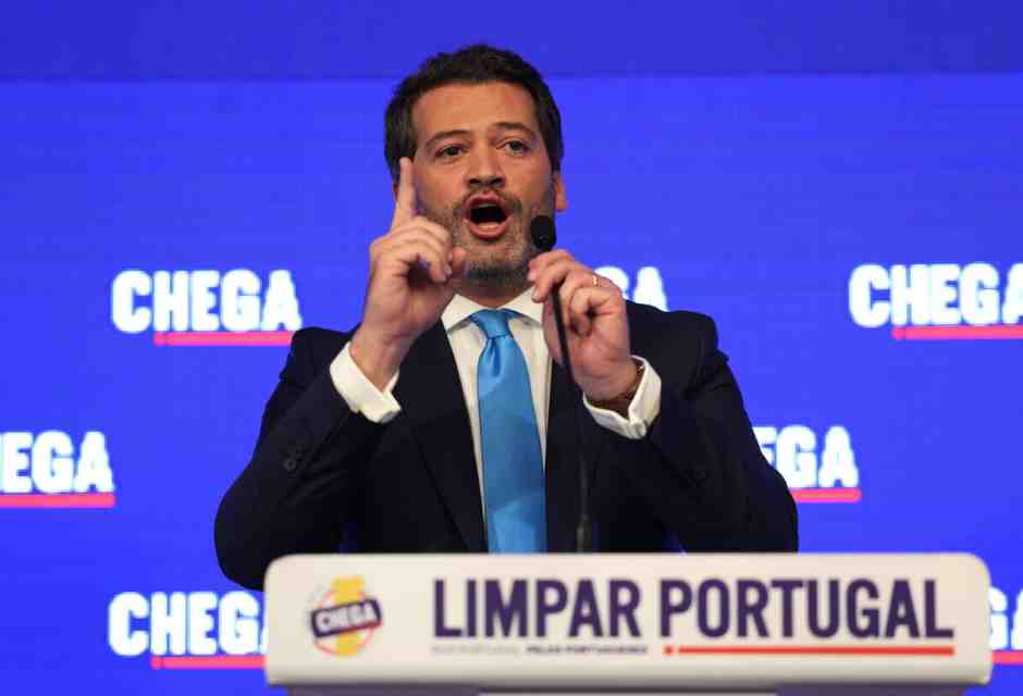 &nbsp;Andre Ventura, il presidente del partito Chega - foto Ansa