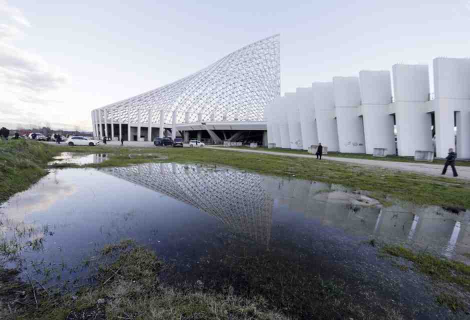 Citt&agrave; dello sport di Calatrava (LaPresse)&nbsp;<br />