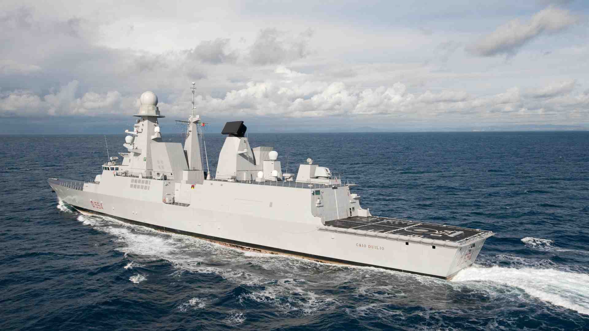 Immagine di La nave Caio Duilio ha abbattuto due droni houthi nel Mar Rosso