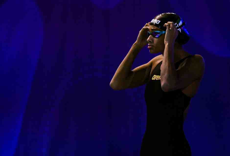 La nuotatrice azzurra&nbsp;<strong style="font-family: Arial, Verdana, sans-serif; font-size: 12px;">Sara Curtis (foto LaPresse)</strong>