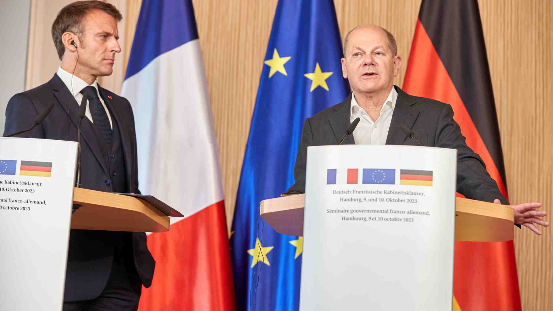 Immagine di Macron spiega a Scholz (e ai francesi) cosa vuole fare con Tusk per Kyiv