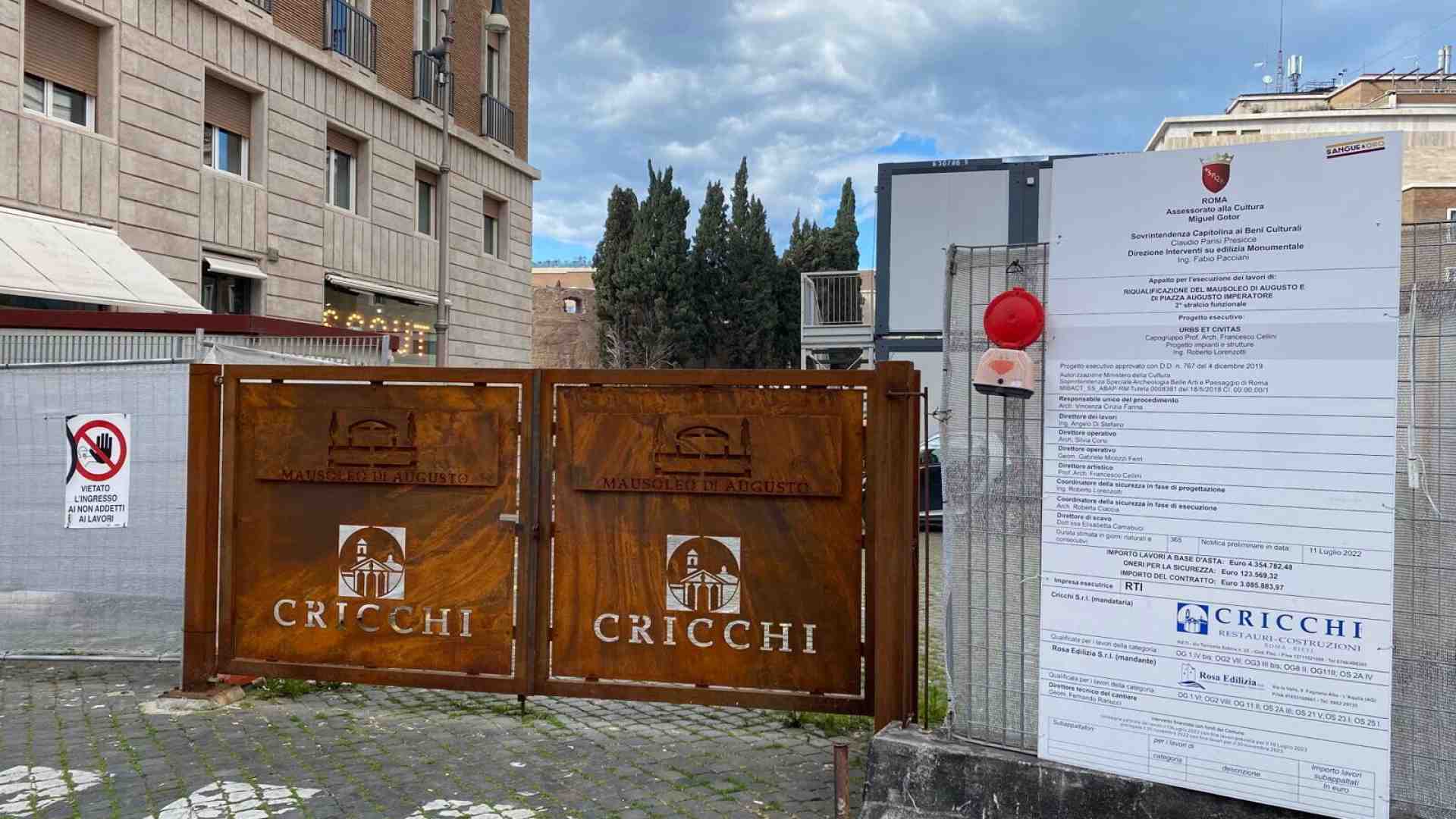 Immagine di Il misterioso cantiere del mausoleo di Augusto