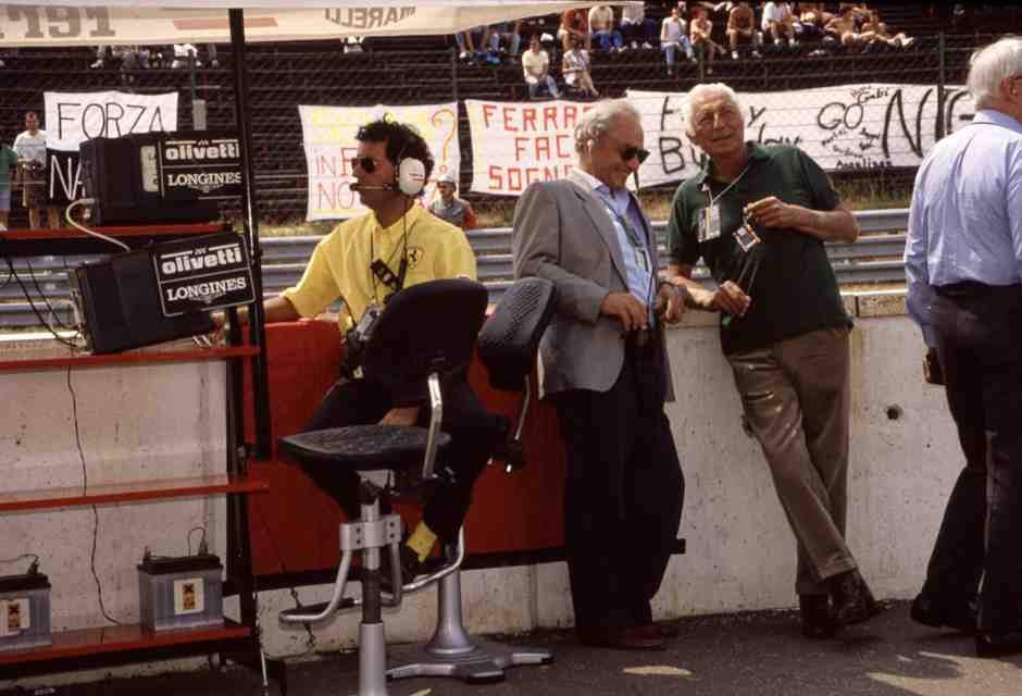 Cesare Fiorio con Gianni Agnelli (LaPresse)