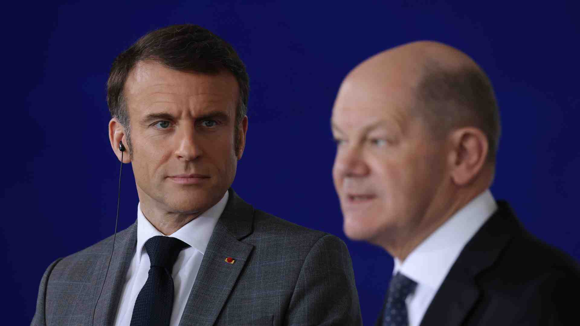 Immagine di Scholz non è ancora pronto alla "svolta epocale" che chiede Macron sull’Ucraina