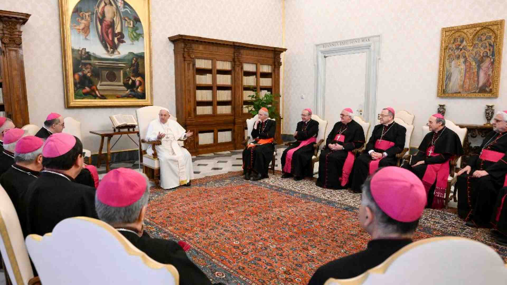 Immagine di Il Papa ai vescovi dell'Emllia Romagna: servono coraggio e creatività