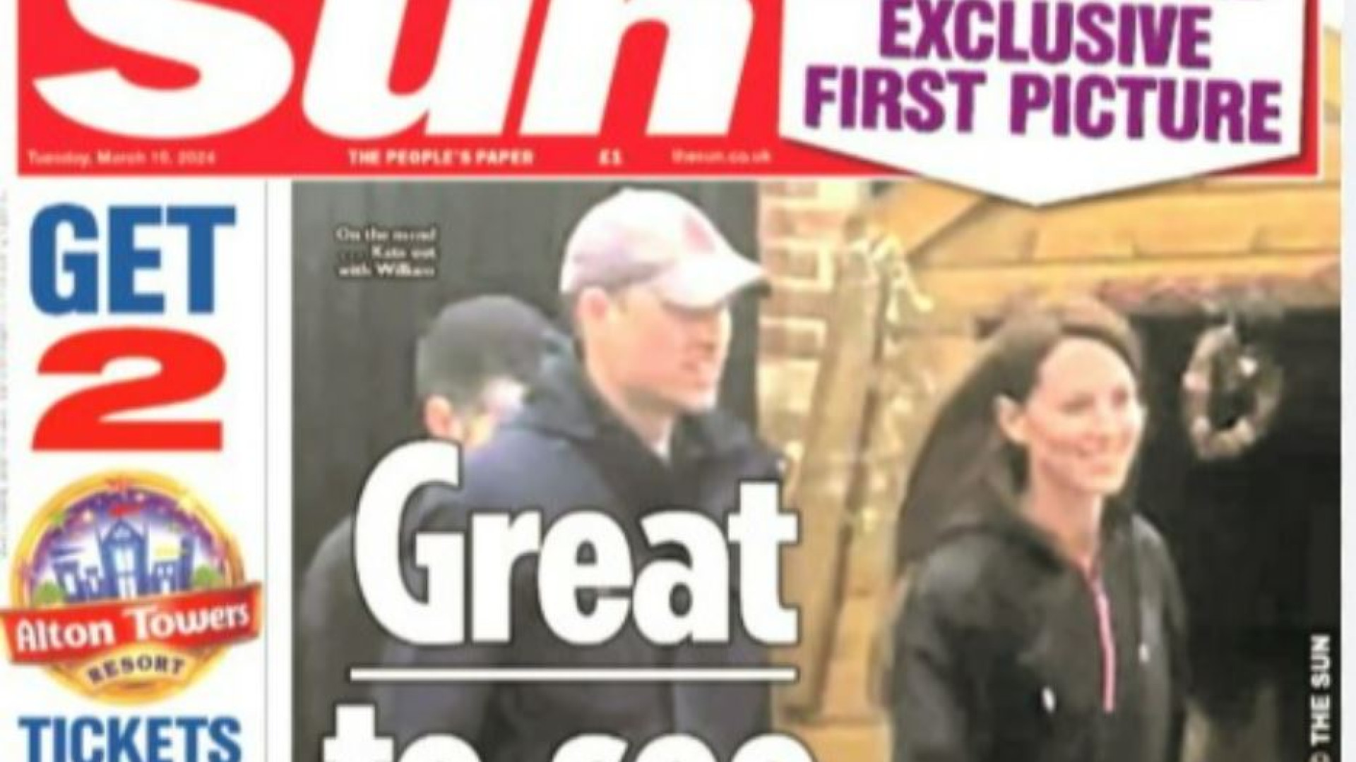 Immagine di Il video di Kate sorridente al mercato con William metterà fine ai dubbi?