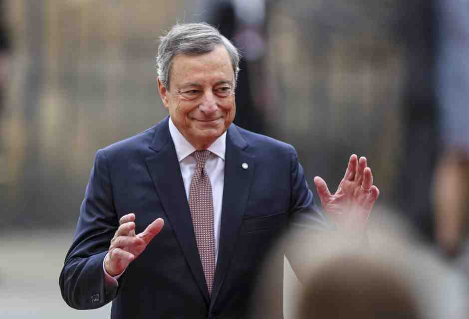 &nbsp;Mario Draghi - foto Ansa
