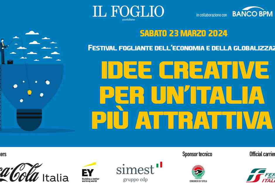 Il 23 marzo il Festival fogliante dell'economia e della globalizzazione