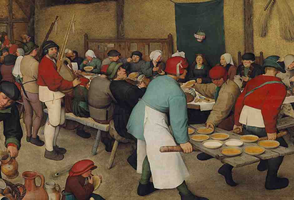 &nbsp;Pieter Bruegel il Vecchio, Banchetto nuziale<br />