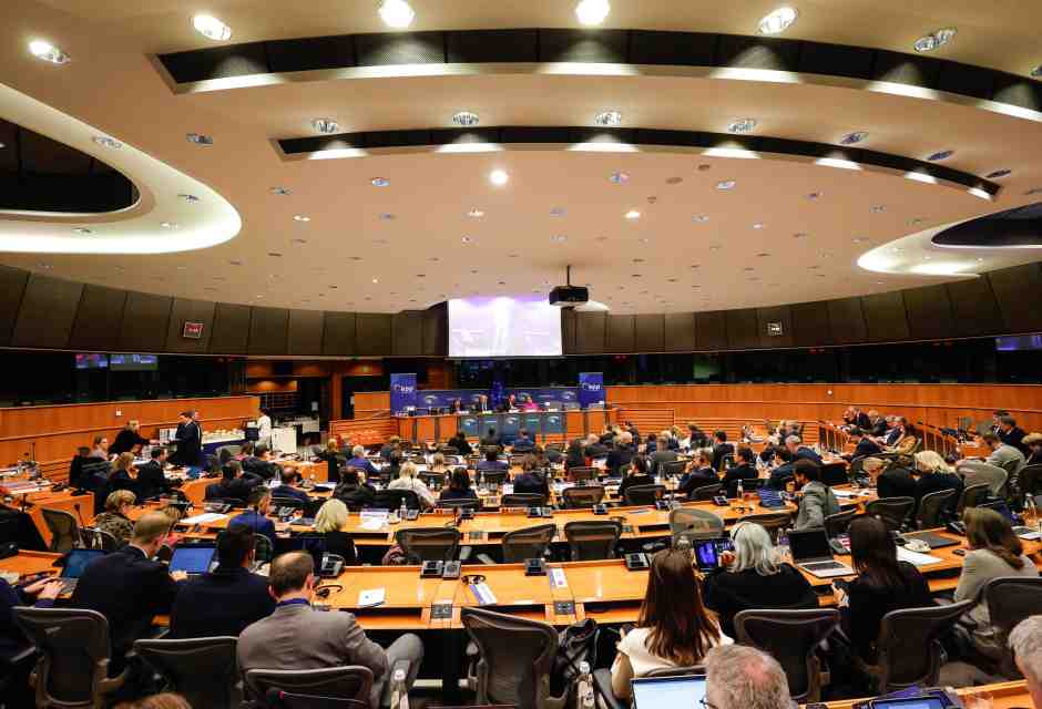 Il Parlamento europeo (LaPresse)