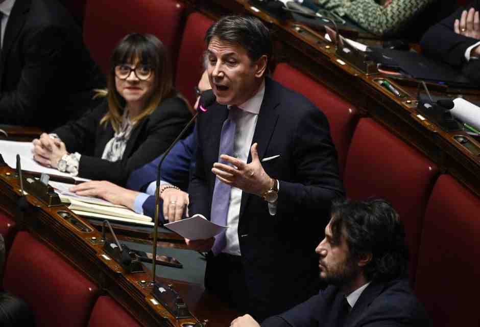 &nbsp;Giuseppe Conte - foto Ansa
