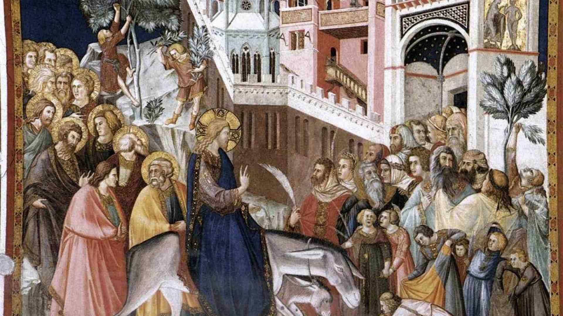 Immagine di Gesù non è un condottiero ma il principe della pace