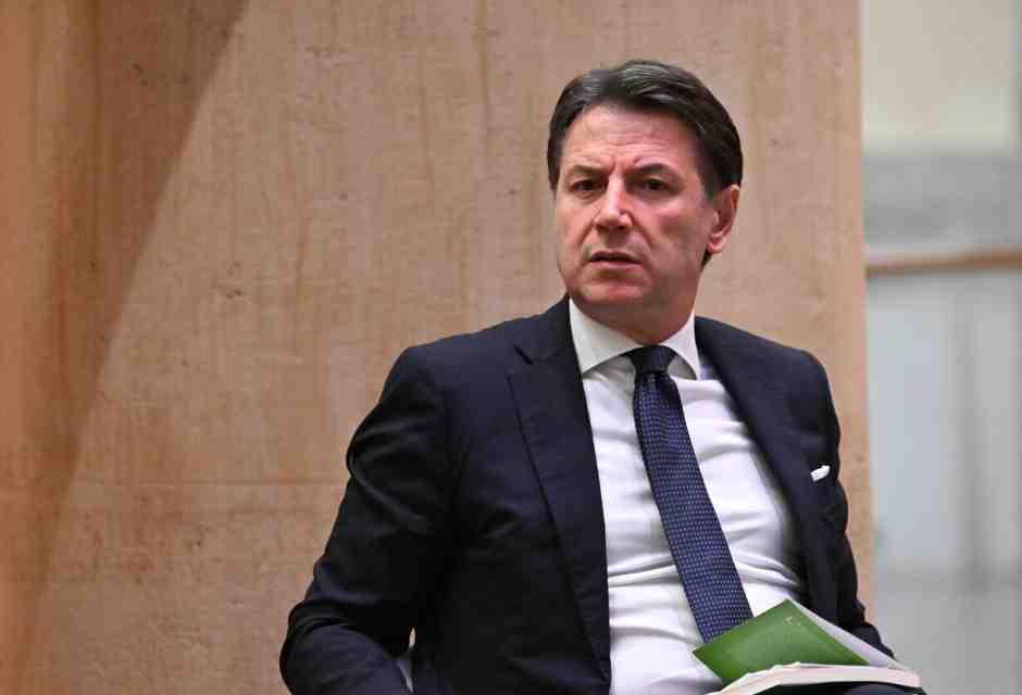 &nbsp;Giuseppe Conte - foto Ansa
