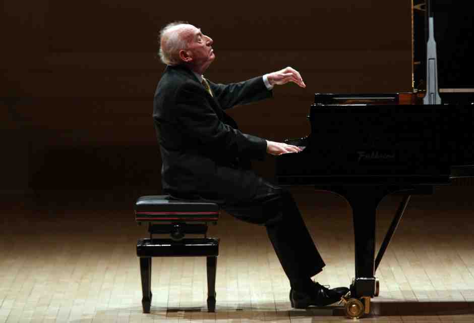 Maurizio Pollini al Carnegie Hall nel 2019 (Hiroyuki Ito/Getty Images)&nbsp;<br />