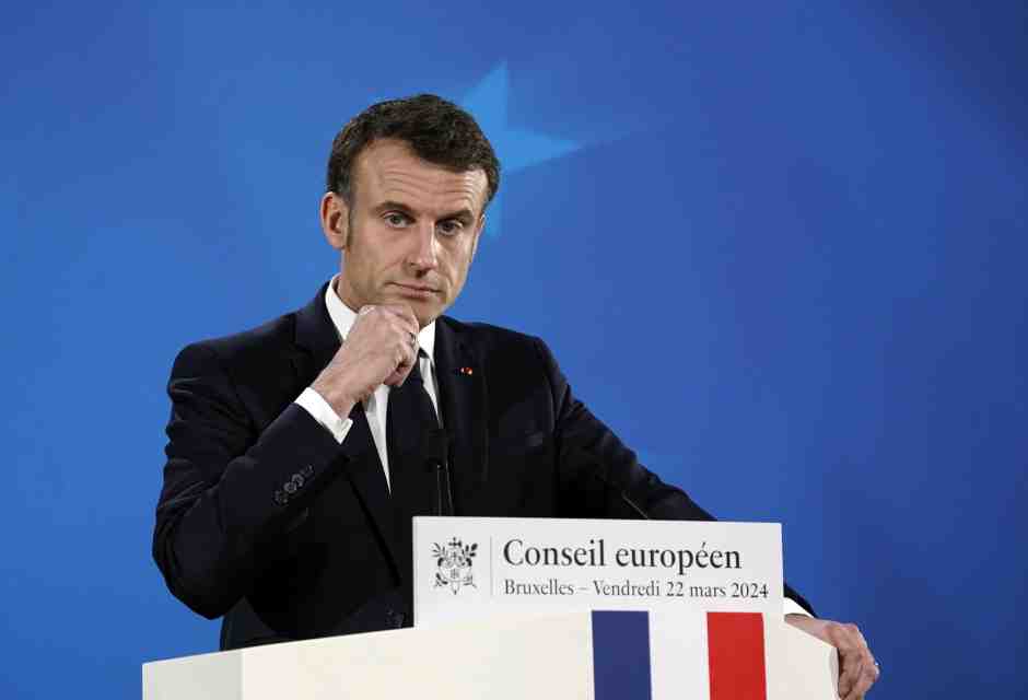  Emmanuel Macron - foto via getty Images