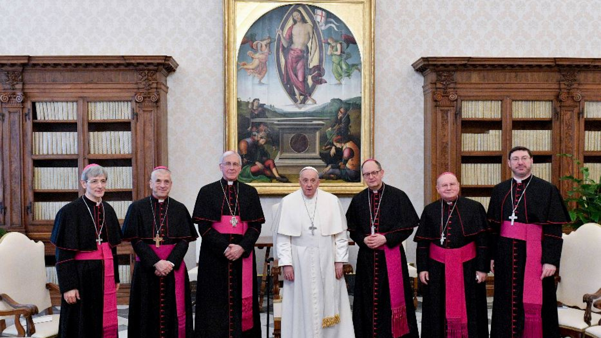 Immagine di Francesco ai vescovi dell’Umbria: vicini ai giovani e ai preti
