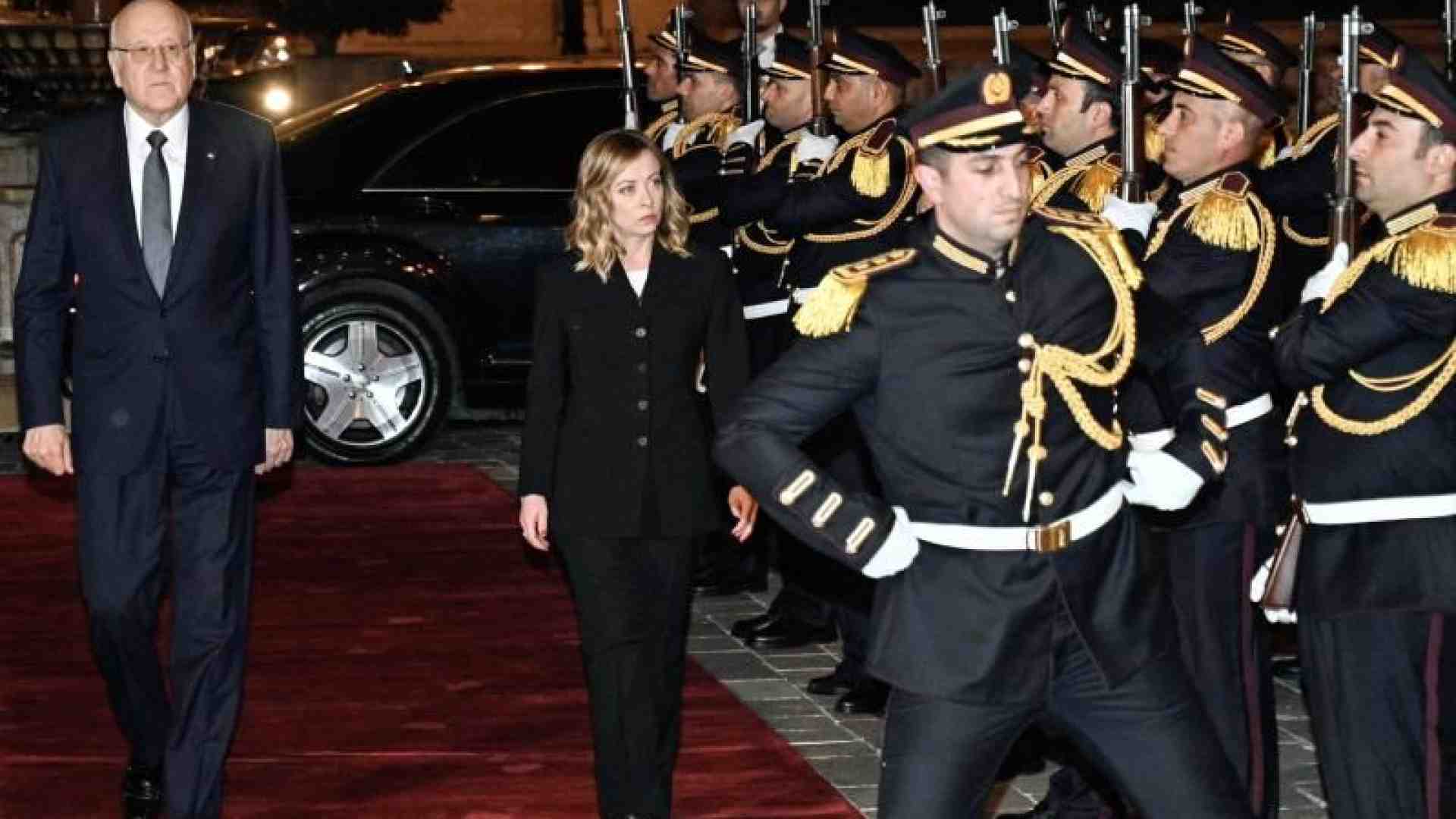 Immagine di Meloni: «No escalation al confine Libano-Israele»
