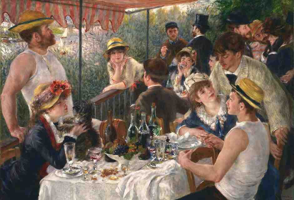 Pierre Auguste Renoir, La colazione dei canottieri