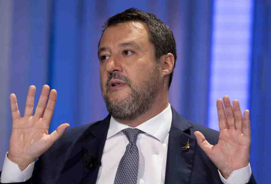 Matteo Salvini - foto Ansa