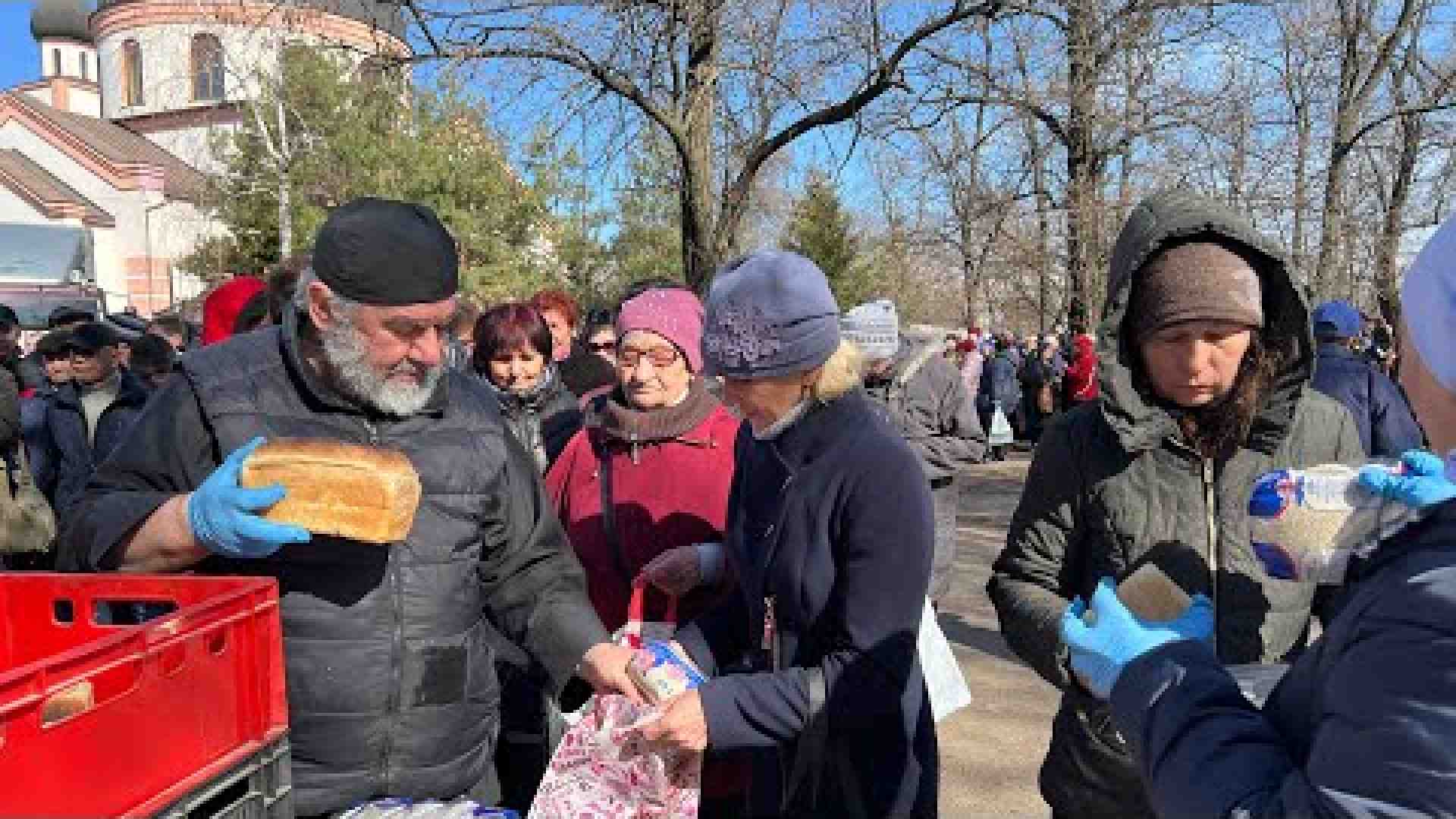 Immagine di Il pane di Pasqua per sfamare i poveri di guerra a Zaporizhzhia