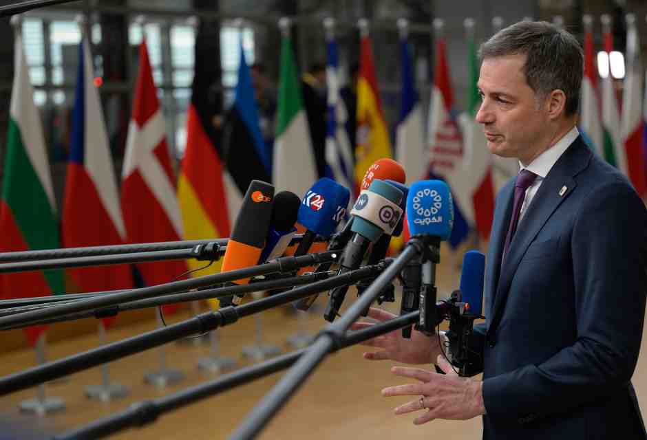 Alexander De Croo/ Gettyimages