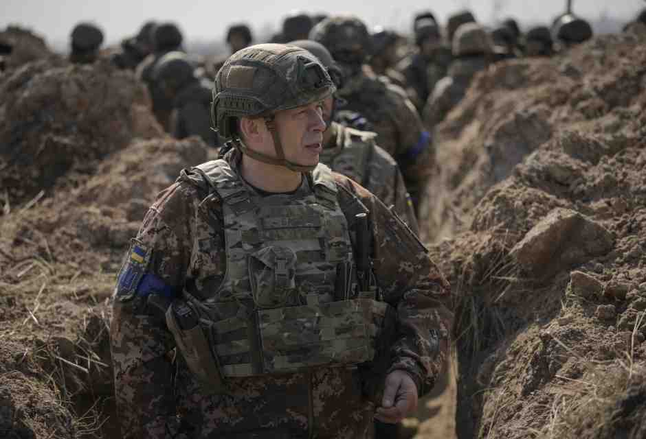 Oleksandr Syrskyi (AP Photo/Vadim Ghirda)&nbsp;<br />