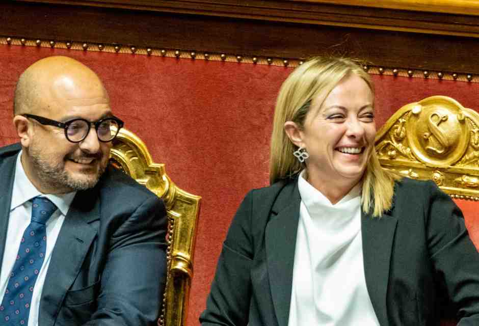 Giorgia Meloni e Gennaro Sangiuliano (LaPresse)