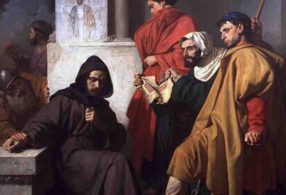 Domenico Morelli, &ldquo;Gli iconoclasti&rdquo;, 1855, (olio su tela, cm 262 x 213)&nbsp;<br />