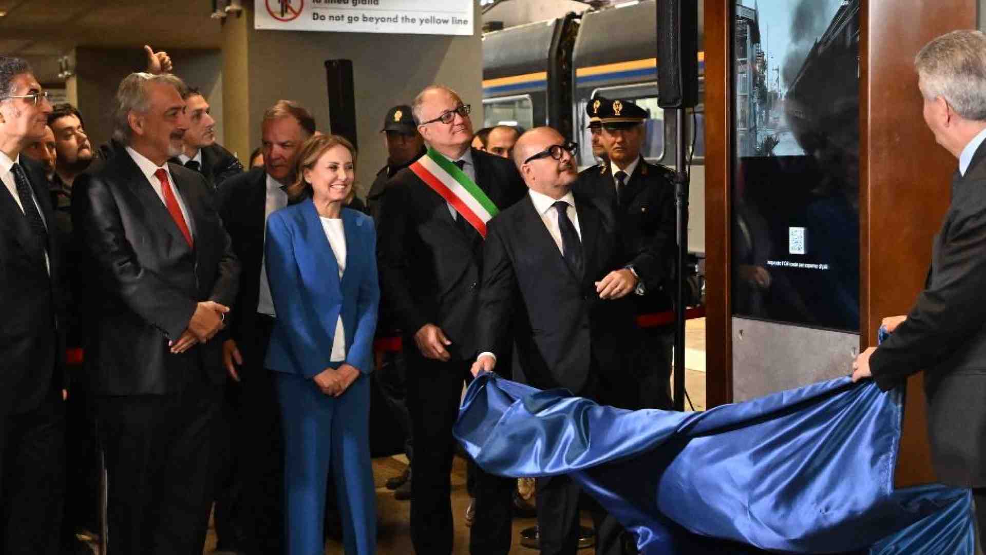 Immagine di Roma, alla Stazione Tiburtina un'installazione ricorda la razzia del Ghetto