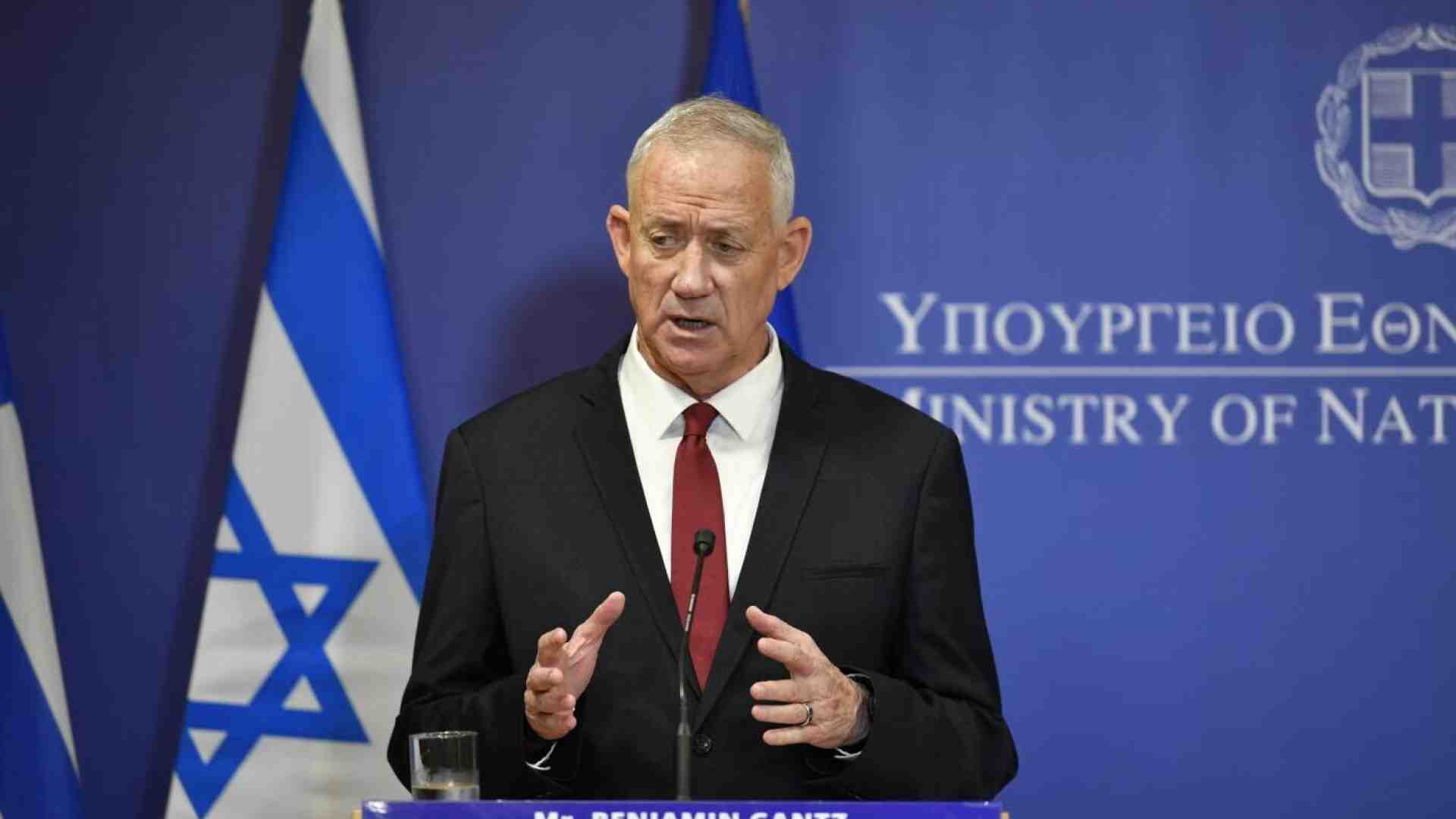 Immagine di Gantz dice che Israele deve votare a settembre