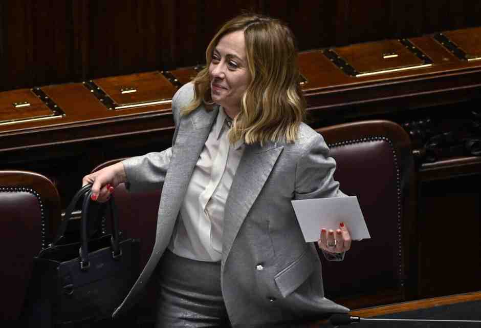 Giorgia Meloni - foto Ansa