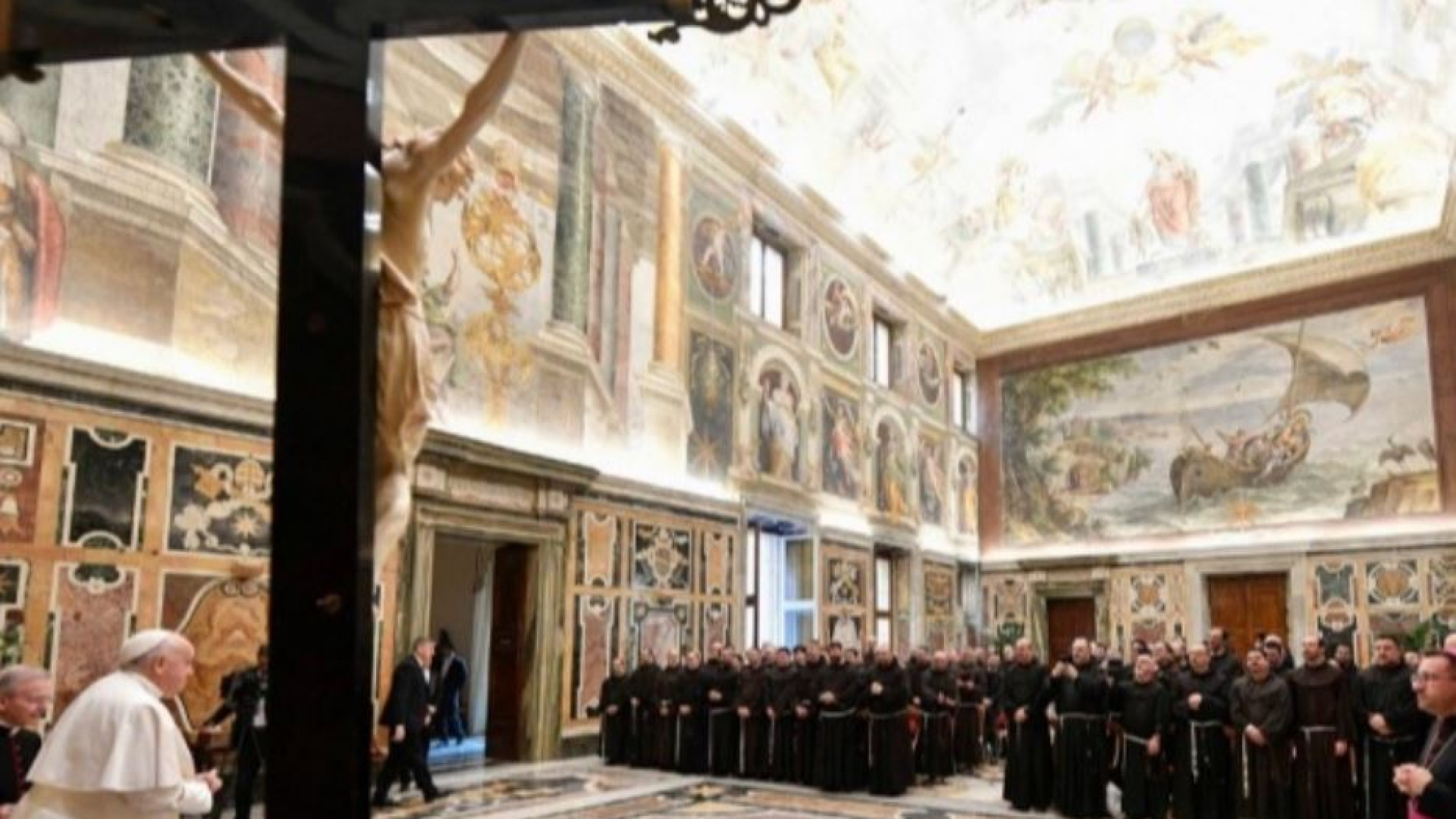 Immagine di Il Papa: anche i mangiapreti rispettano i francescani