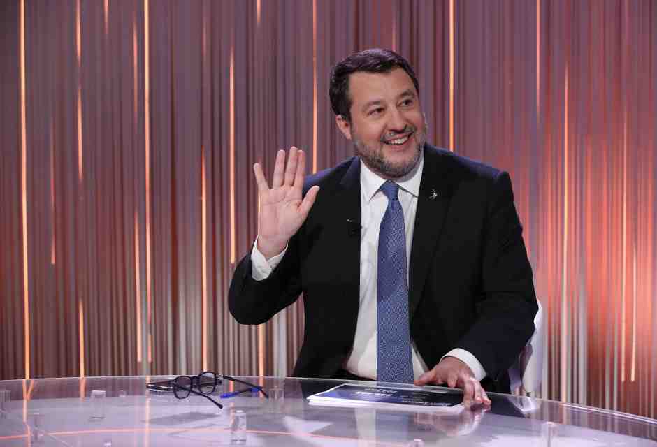 &nbsp;Matteo Salvini - foto via Getty Images