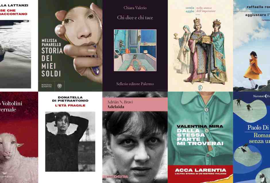 &nbsp;Alcune delle copertine dei libri per il Premio Srtrega - foto da Google