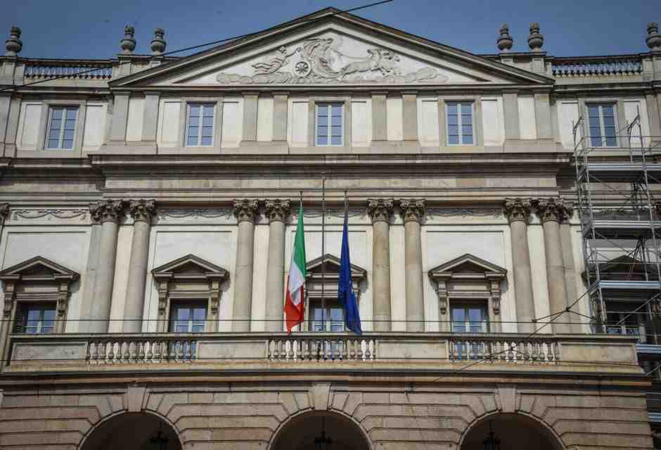 &nbsp;Teatro alla Scala a Milano - foto Ansa