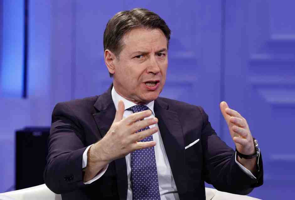 &nbsp;Giuseppe conte - foto Ansa