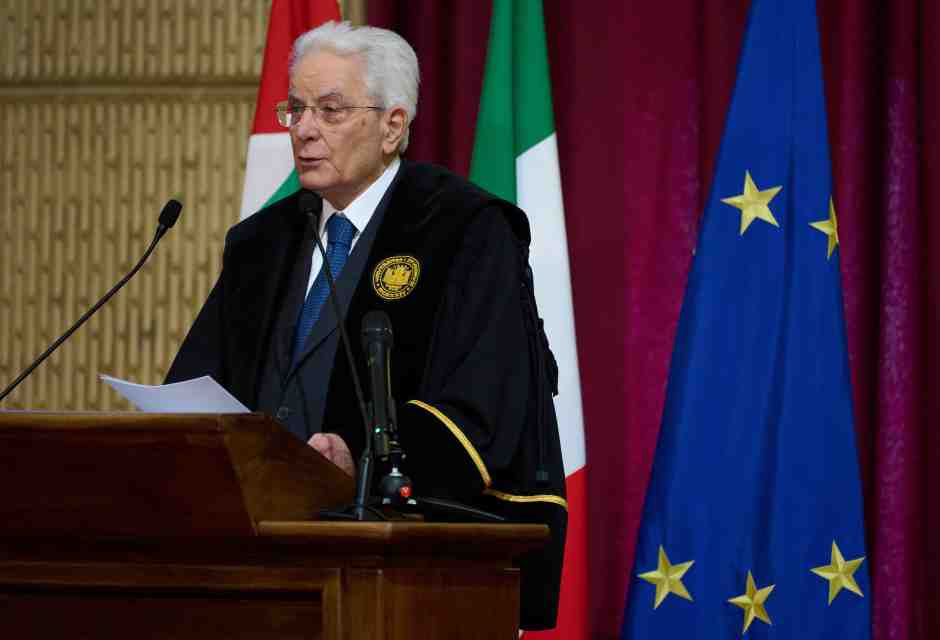 Sergio Mattarella (LaPresse)