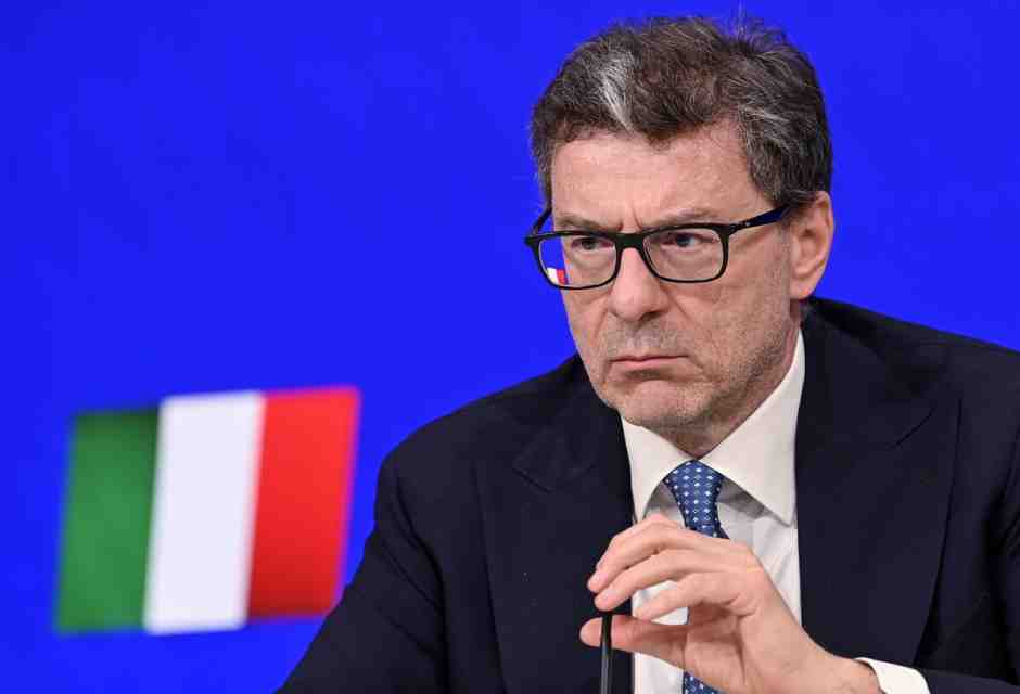 Giancarlo Giorgetti - foto Ansa
