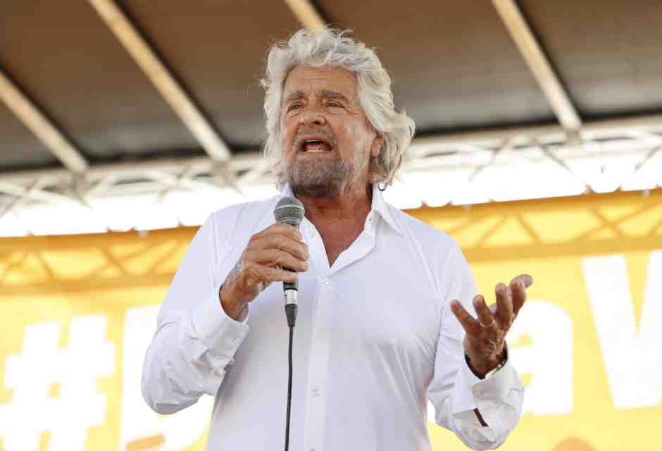 Beppe Grillo - foto Ansa