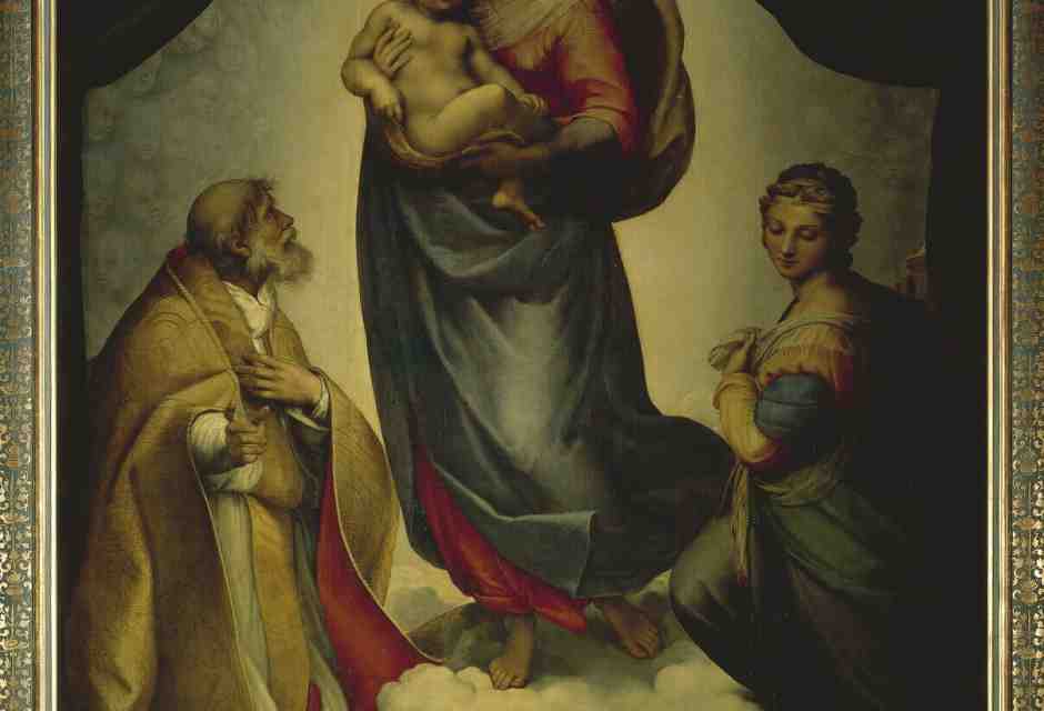 La Madonna Sistina di Raffaello - foto via Getty Images&nbsp;