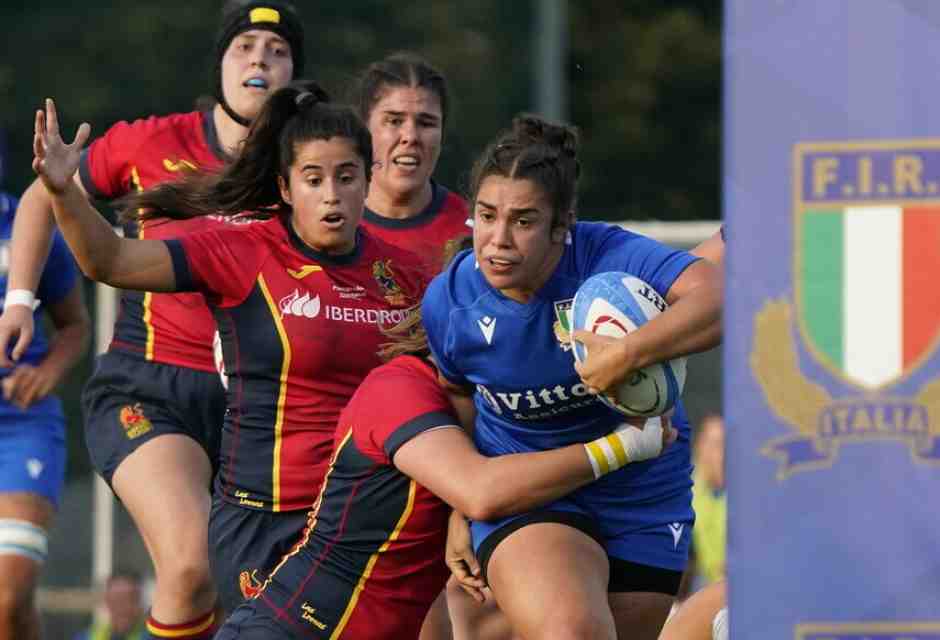 Vittoria Vecchini contro la Spagna (foto Getty Images)