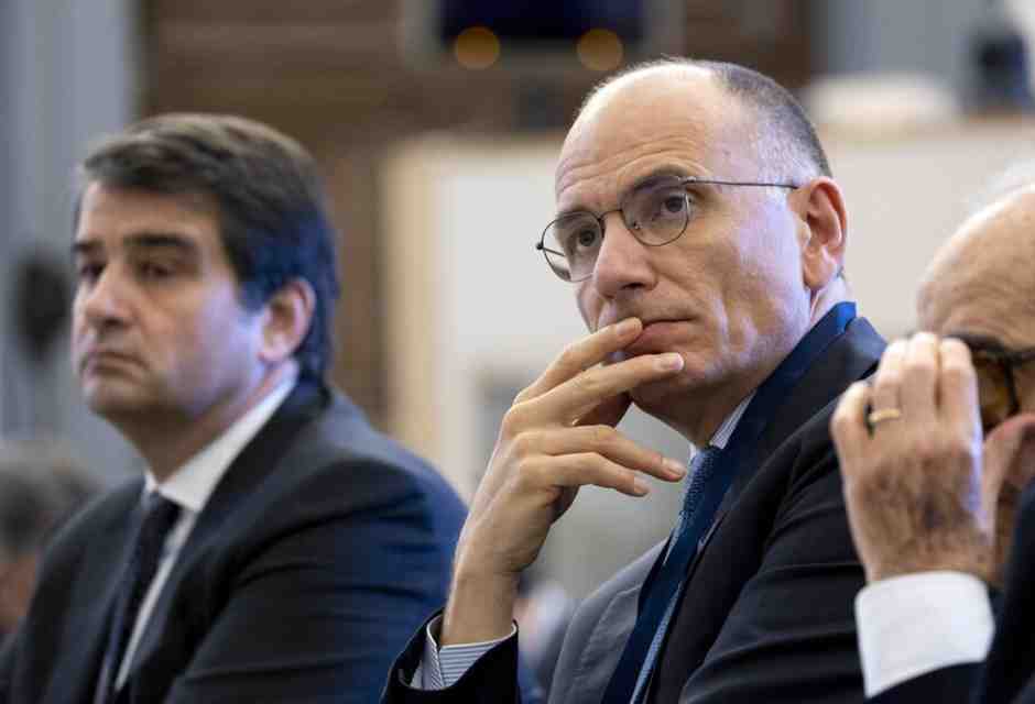  Enrico Letta - foto Ansa